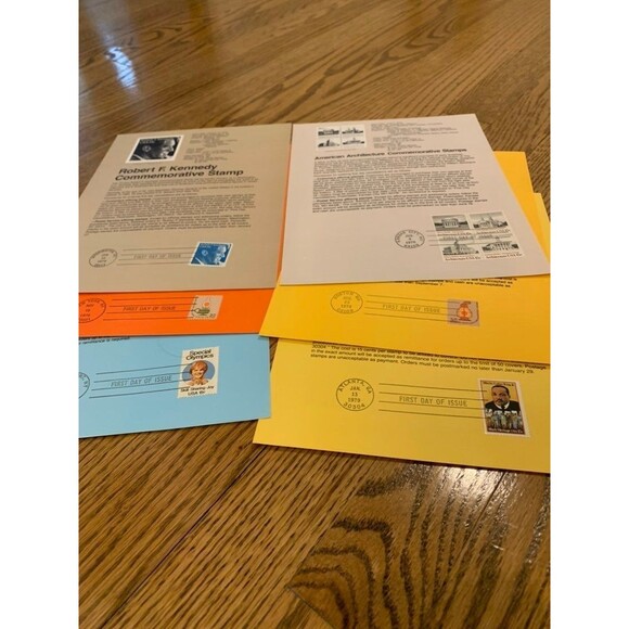 (30) USPS Stamp First Day Issue Announcements - Picture 2 of 12